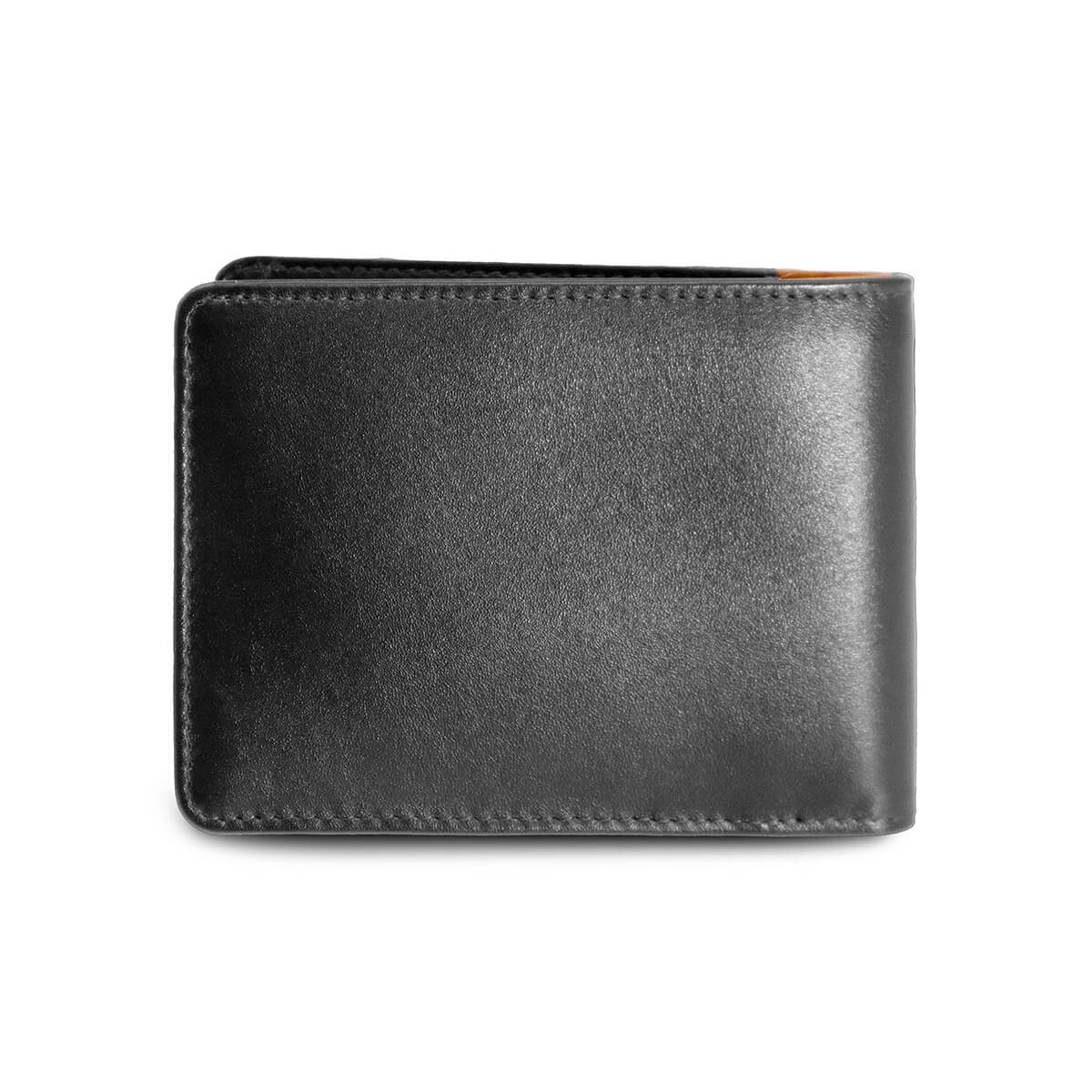 The Bifold Wallets Black Tan