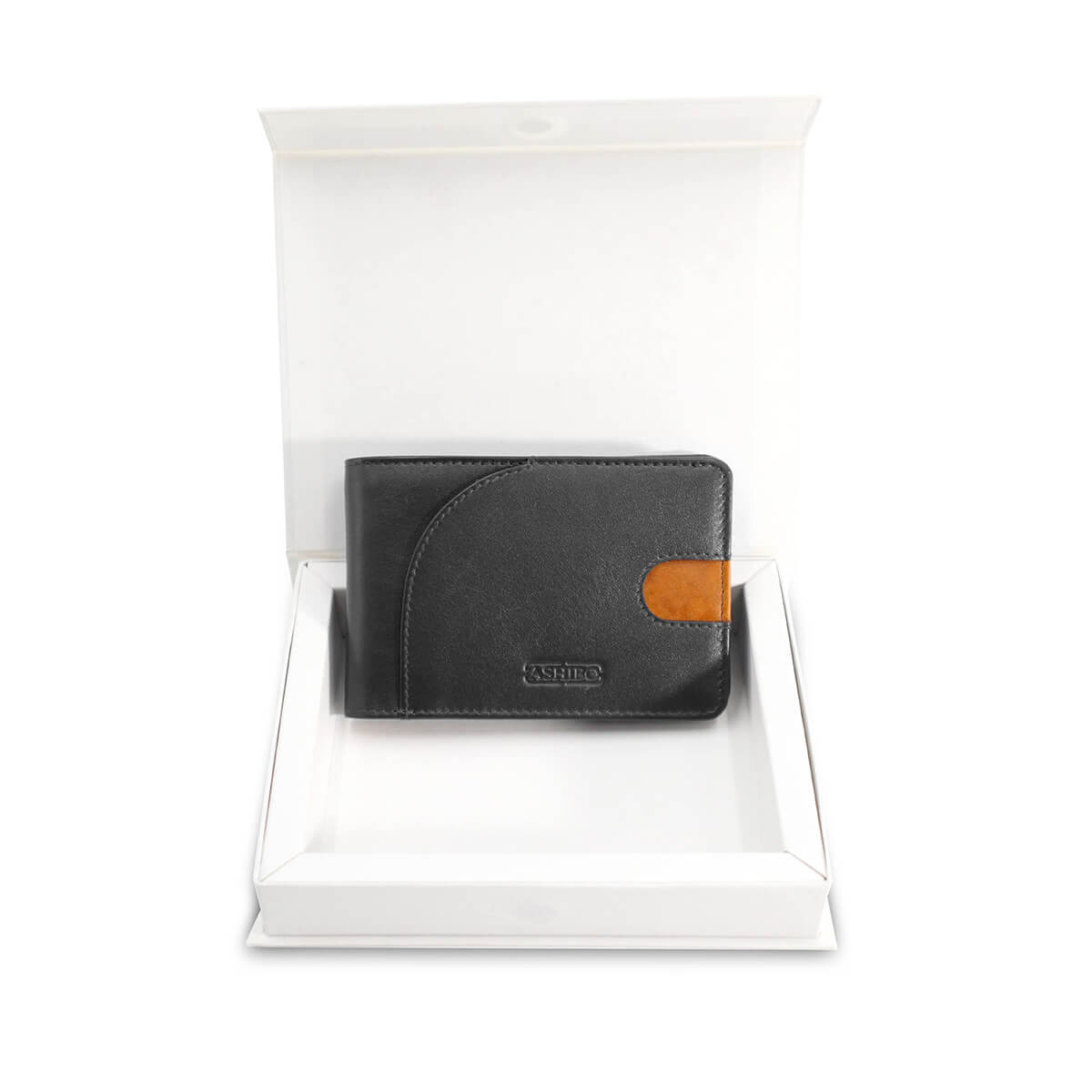 The Bifold Wallets Black Tan