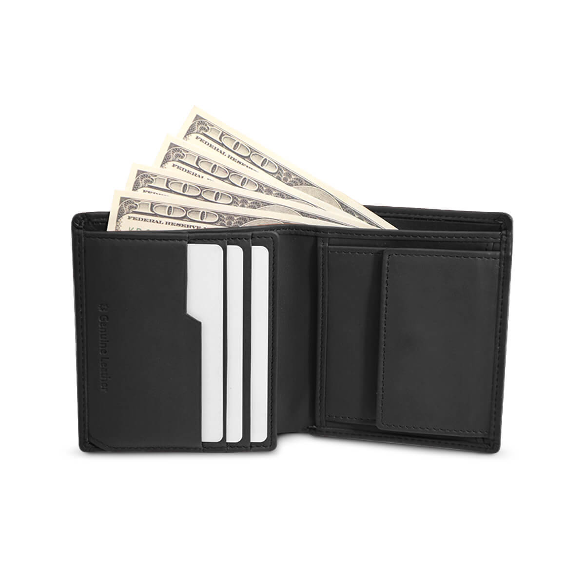 The Bifold Wallets Black