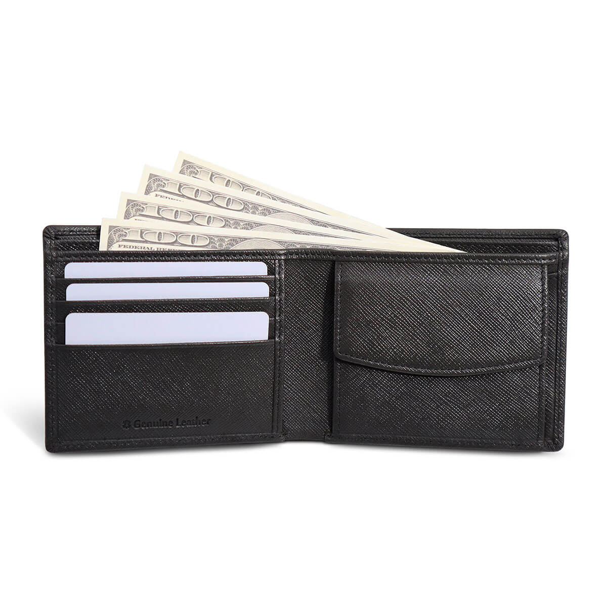 The Bifold Wallets Black