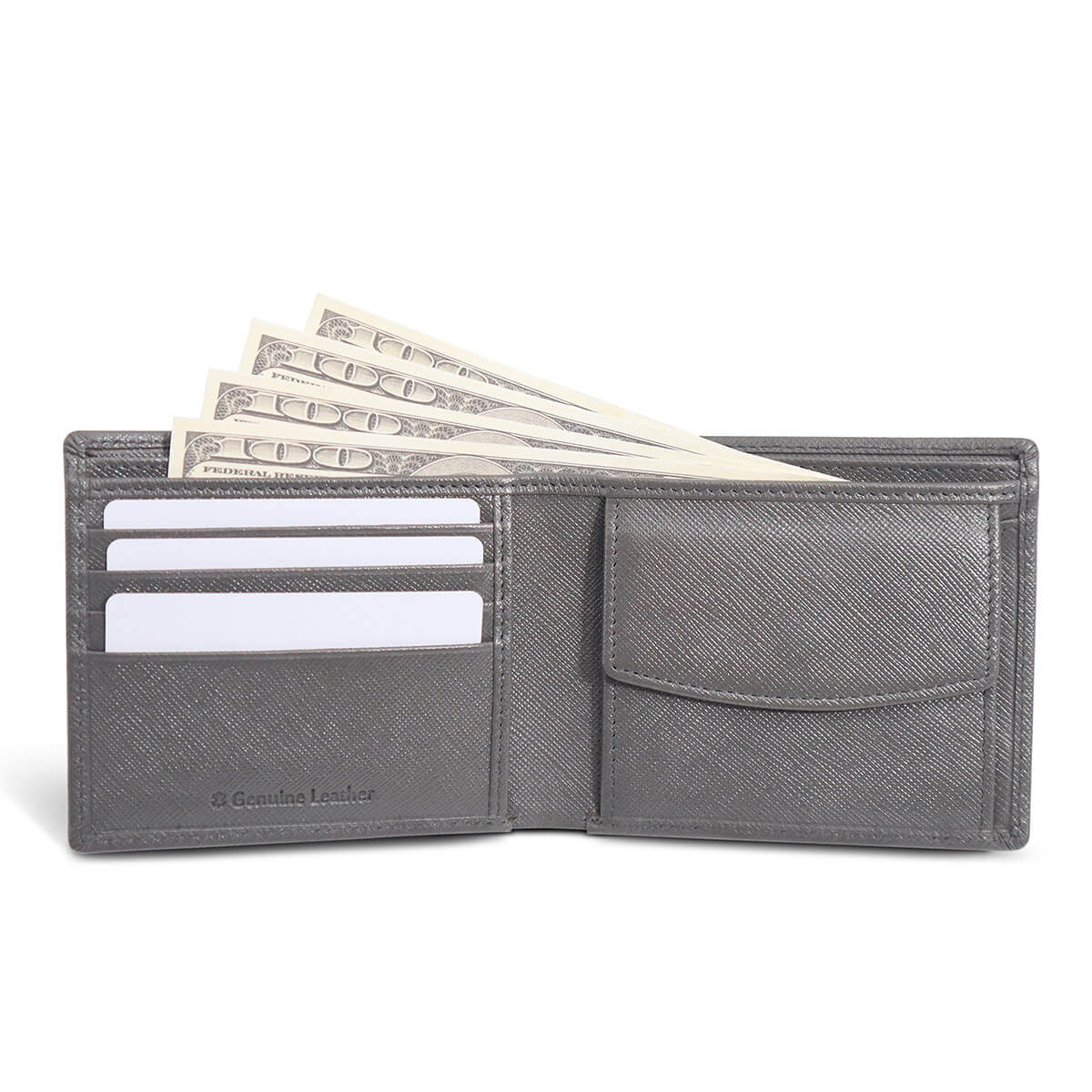The Bifold Wallets Gray